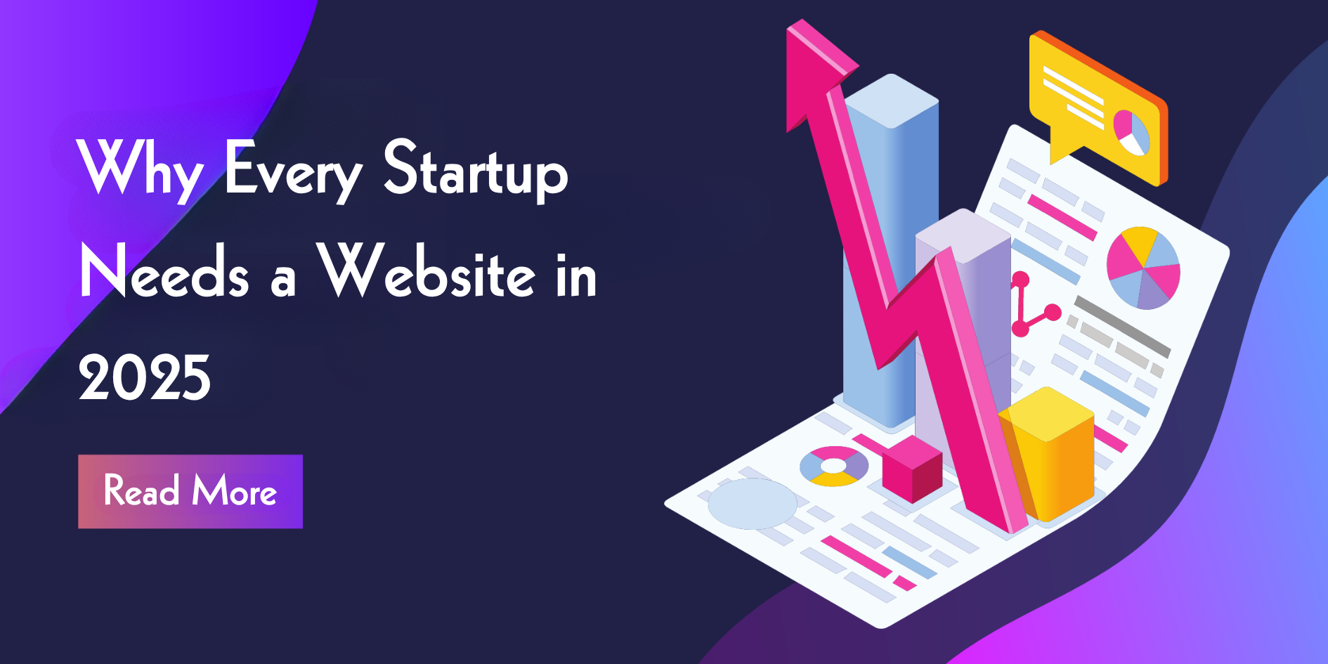startup website development