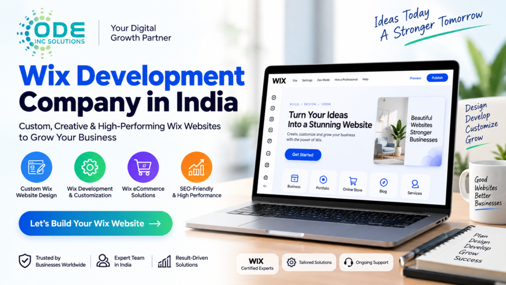 How to Choose the Right Wix Development Company in India for Your Website